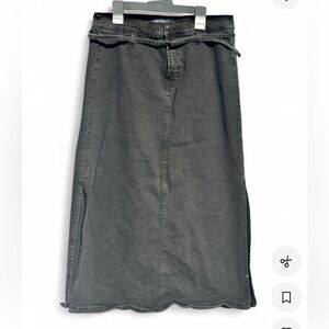 Calvin Klein Jeans Dark Gray Pencil Skirt